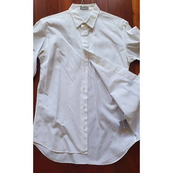 Dior Shirt  Sze 39/M-L/ /White/Cotton - Picture 7 of 10